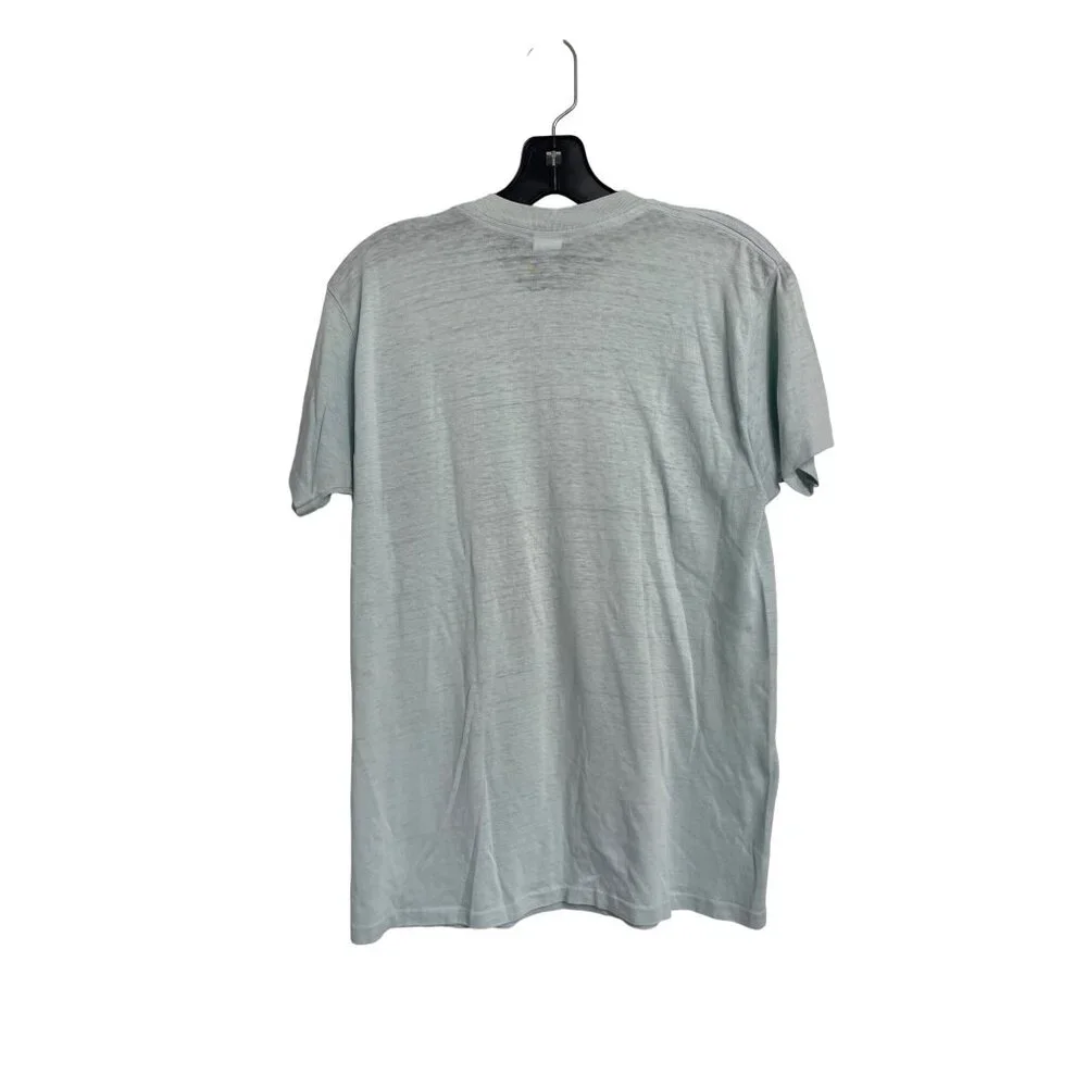 RARE Vintage 1980 Chicago Fest 80 T-Shirt Size L Large LG light blue T-shirt - Picture 2 of 8